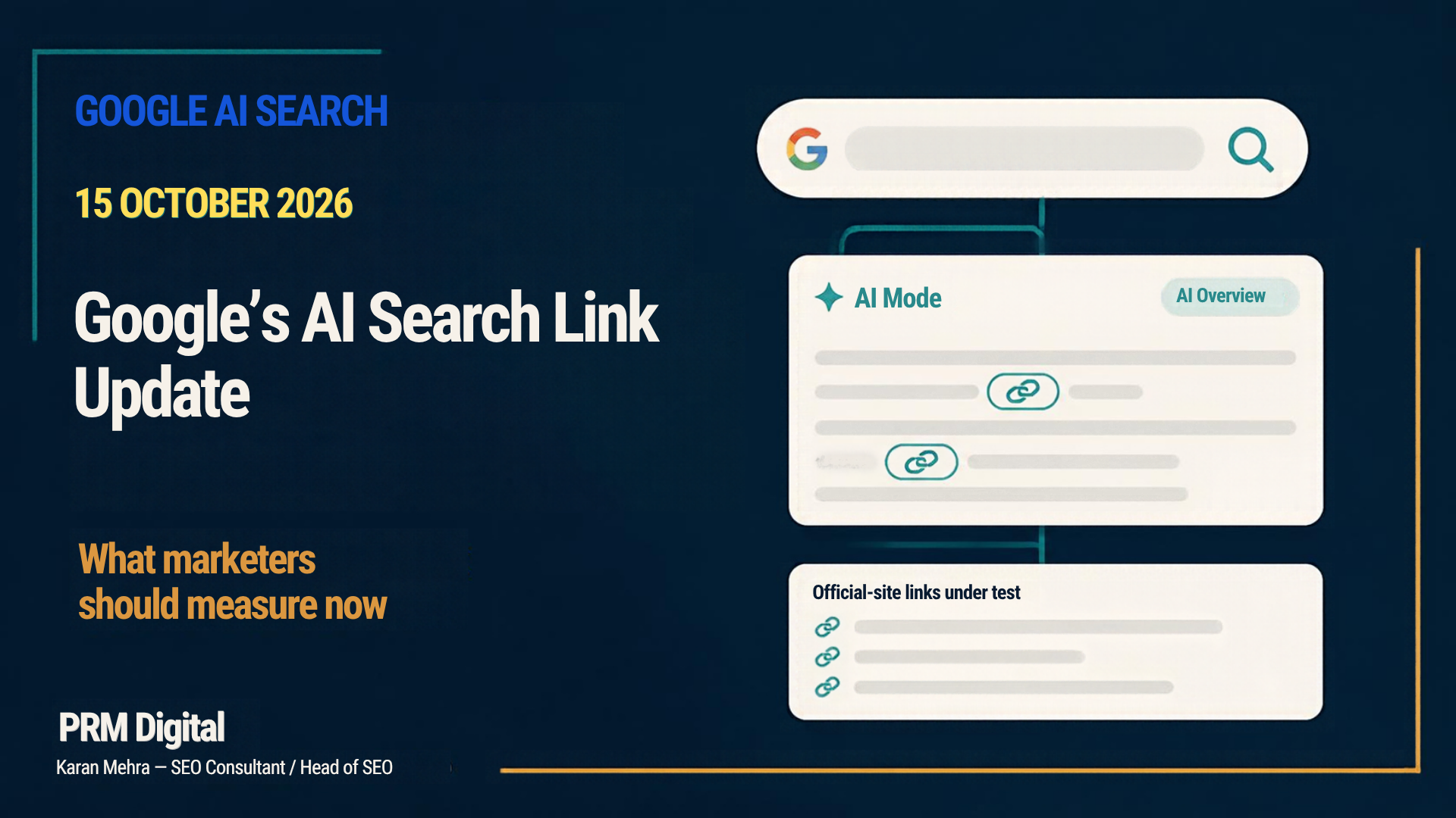 Google AI Search link update and metrics marketers should measure